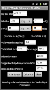 Download Mck/kg/min II APK