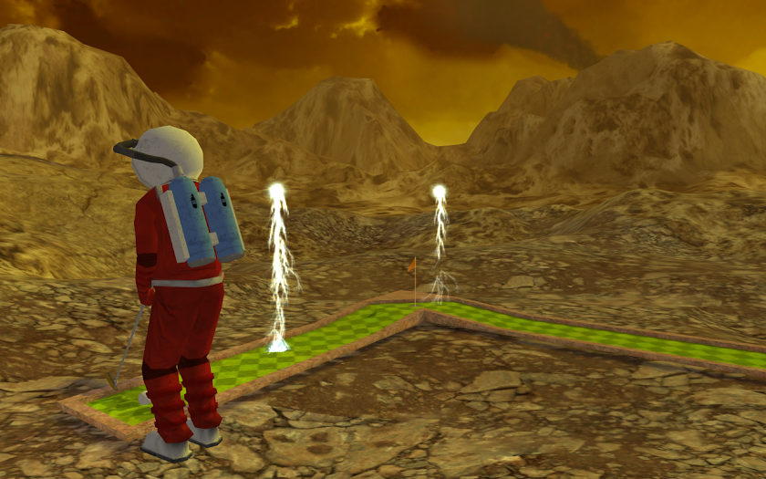 Putt the Planets Screen 2