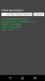 Prime Factorization by Tastesoft poster 1