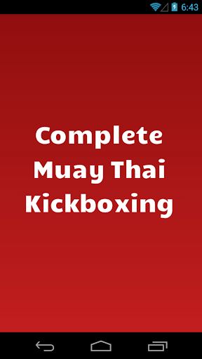 Complete Muay Thai Kickboxing