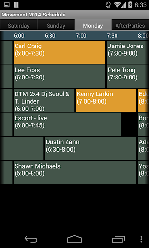 【免費娛樂App】Movement 2014 Schedule-APP點子