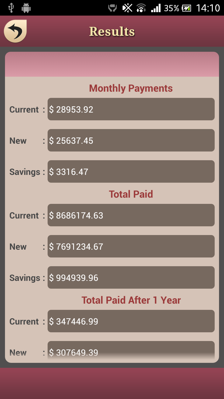 Debt Payoff Manager Screen 4