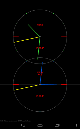 2Timer Clock Live Wallpaper