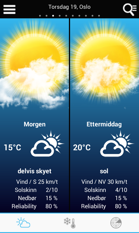 Weather for Norway - Android Apps on Google Play