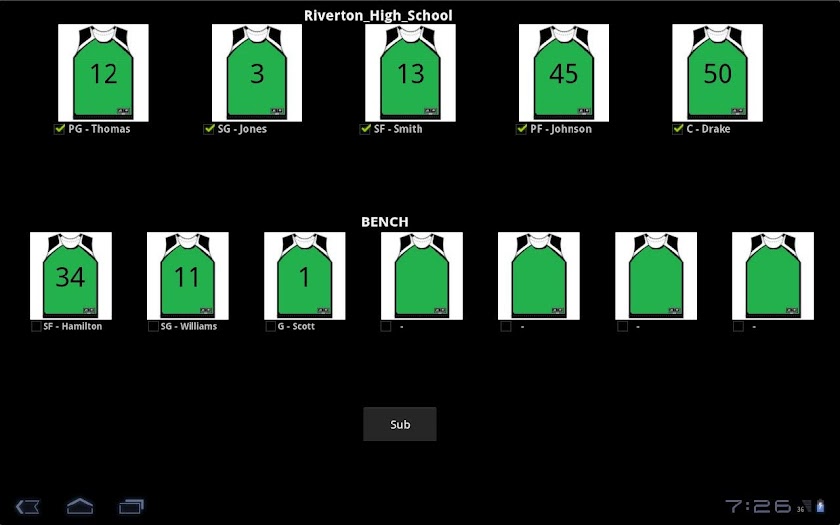 Basketball Stats Expert Screen 2