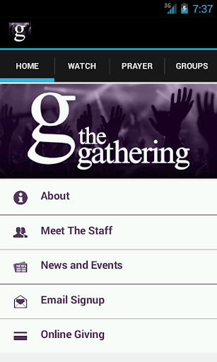 The Gathering Church App