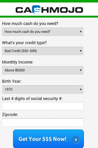 【免費財經App】CashMojo Fast Easy Payday Loan-APP點子