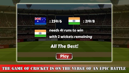 Android application World Cricket Championship screenshort