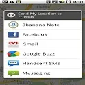Send Position,with Google Maps icon