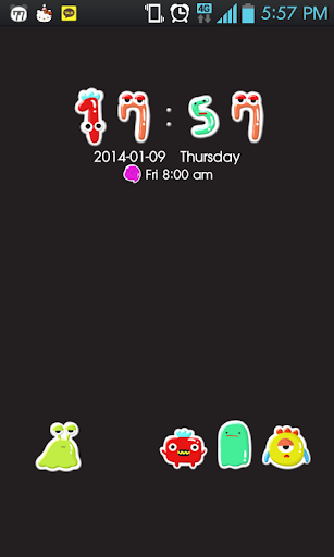 monster go locker theme