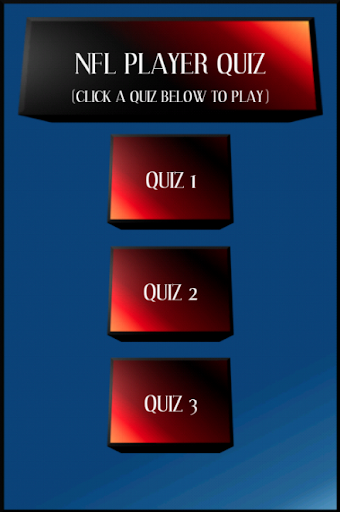 Football Player Quiz