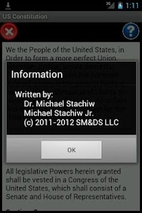 US Constitution Reader Screenshots 1