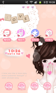 CUKI Theme Lovely pink pink