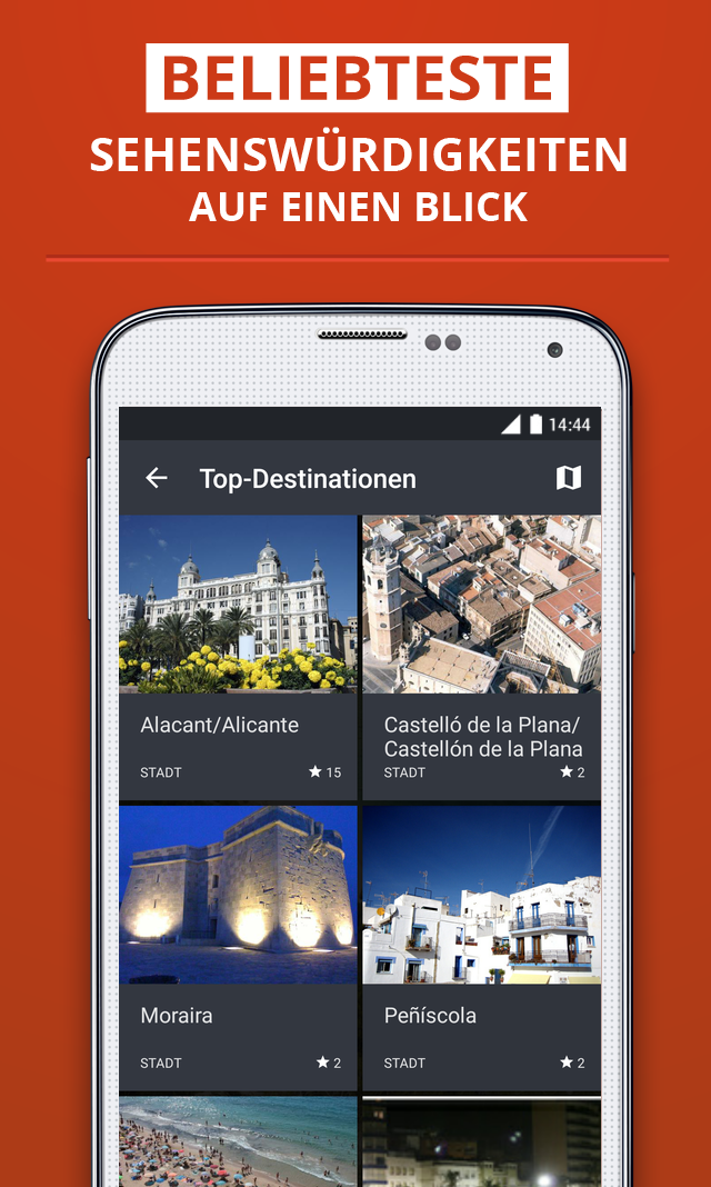 Costa Blanca Premium Guide Screen 2