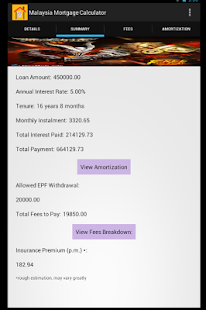 Malaysia Mortgage Calculator Screenshots 9