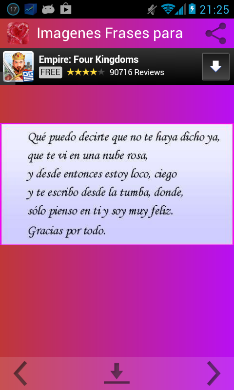 Imagenes Frases para Enamorar - Android Apps on Google Play