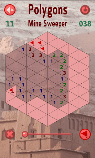 Polygons Mine Sweeper