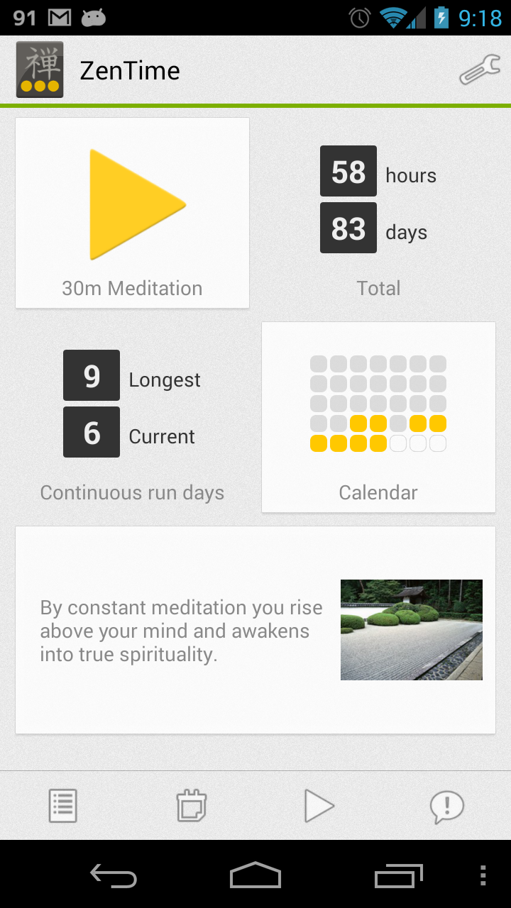 Meditation &amp; Yoga: ZenTime Pro Screen 1