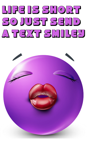Purple Smileys by Emoji World