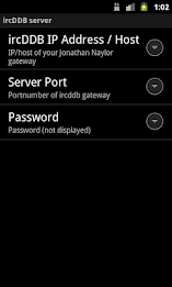 ircDDB remote for android 2.x poster 2