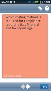 CPAexcel BEC Flashcards Screenshots 3