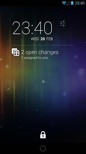 DashClock Gerrit Extension