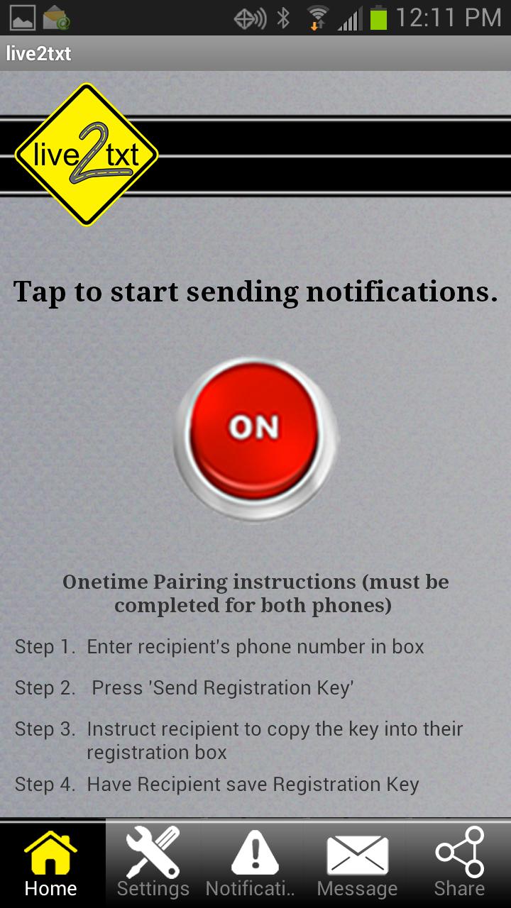 Live2Txt - Live 2 Text Screen 2