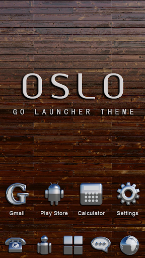 Oslo GO Launcher Ex Theme