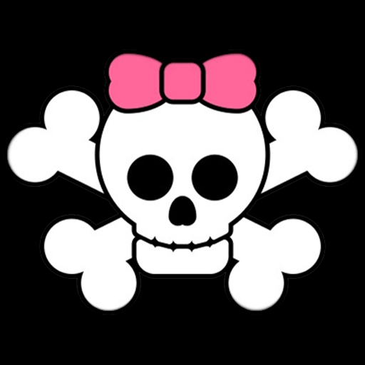 3D Pink Skull LWP LOGO-APP點子