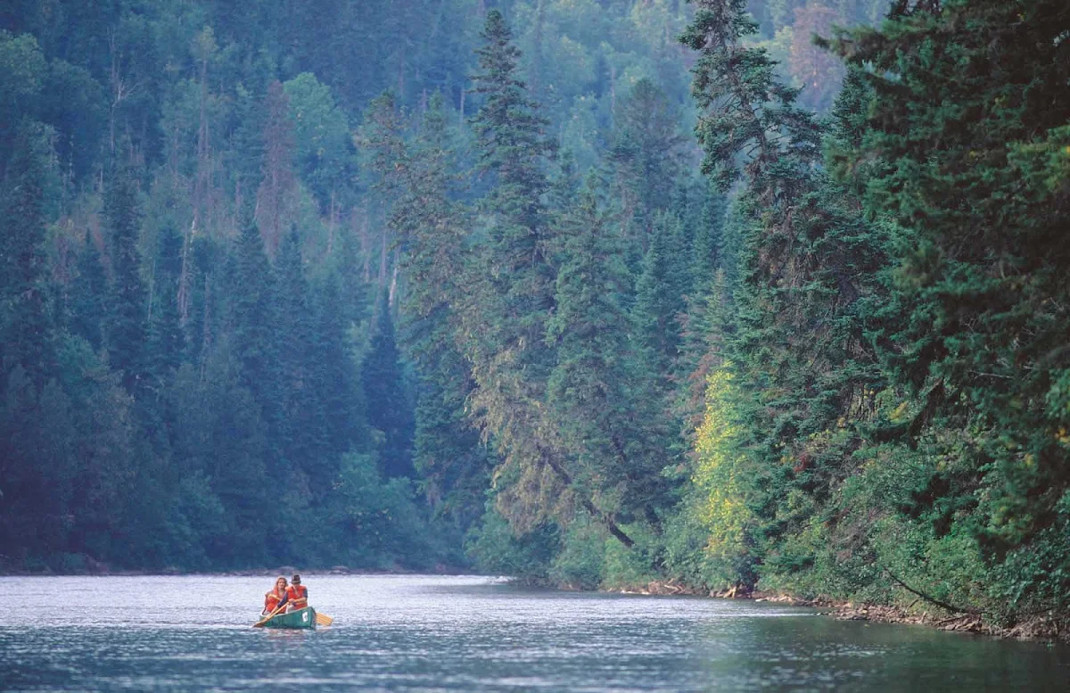 canoeing-Gaspesie-Quebec - Canoeing in Gaspesie, Quebec, where it's just you and nature.