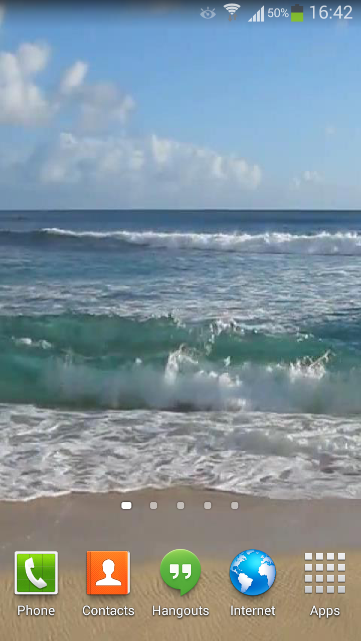 Ocean Waves Live Wallpaper 32 Screen 3
