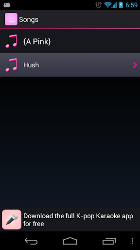 【免費音樂App】A Pink Lyrics-APP點子