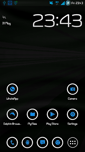ICON PACK - Blue White Rings