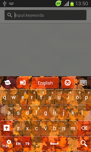 GO Keyboard Autumn