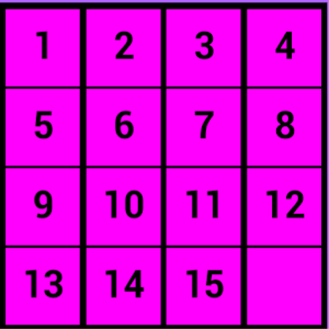 Classic 15 Square Puzzle Game 3.1 Icon