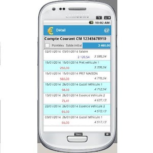 Compte sur mobile logo