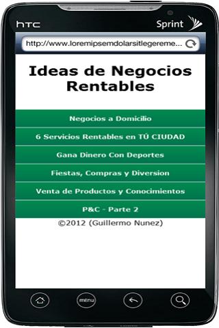 Ideas de Negocios Rentables