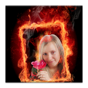 Photo Fire Effects mobile app icon