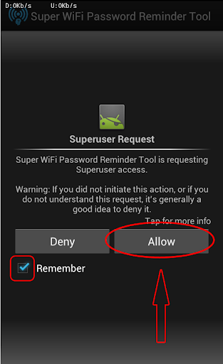WiFi Password Reminder Z