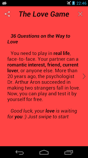 36 Questions - The Love Game