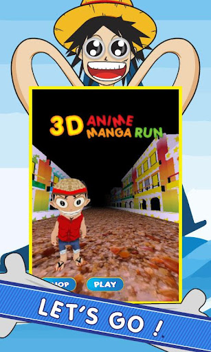 3D Anime Manga Run