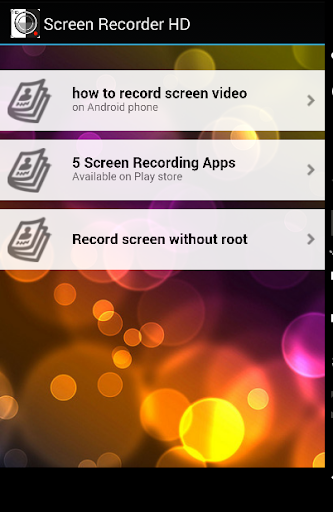 【免費工具App】Screen Recorder HD-APP點子