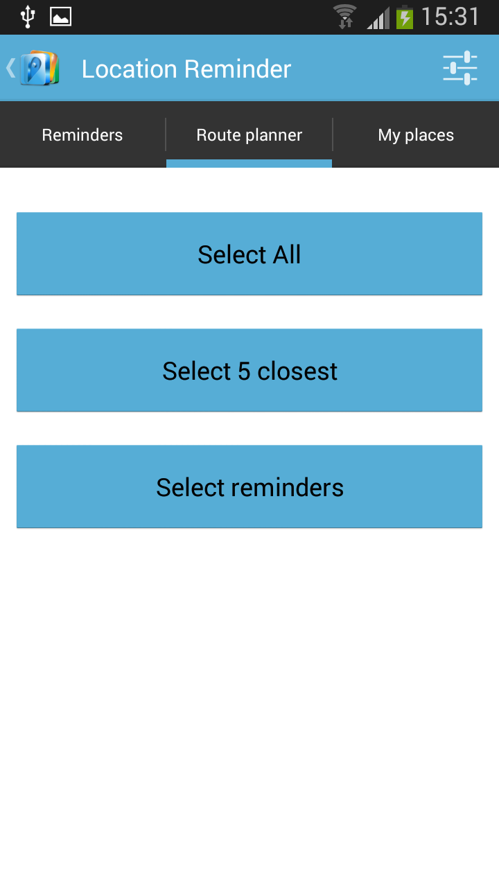 Location Reminder Screen 3