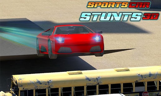 3d sportovní auto Stunts - náhled