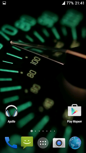 Speedometer 3D. Live Wallpaper