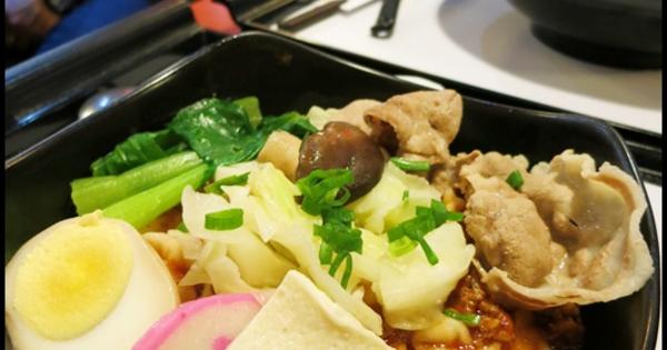 台北車站誠品K區地下街美食：菘葶家中華料理～平價餐點獅子頭拉麵