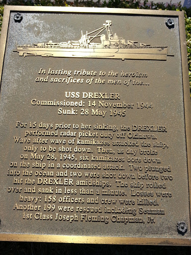Uss Drexler Memorial 