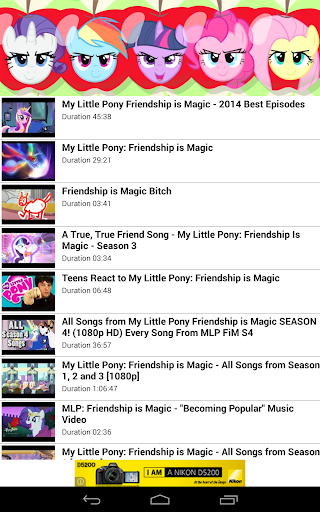 Pony Princess Videos List