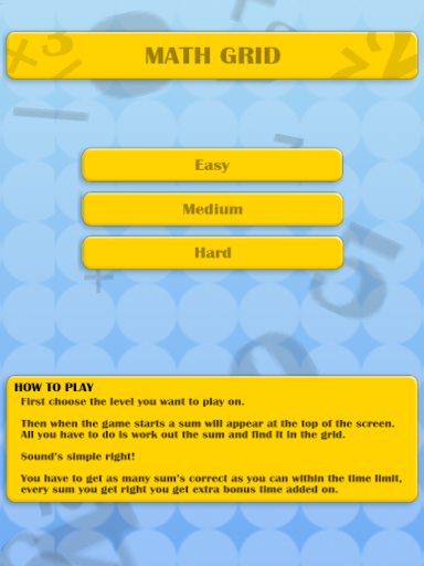【免費解謎App】Math Grid-APP點子