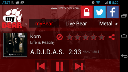 【免費音樂App】myBear 98.9 The Bear-APP點子